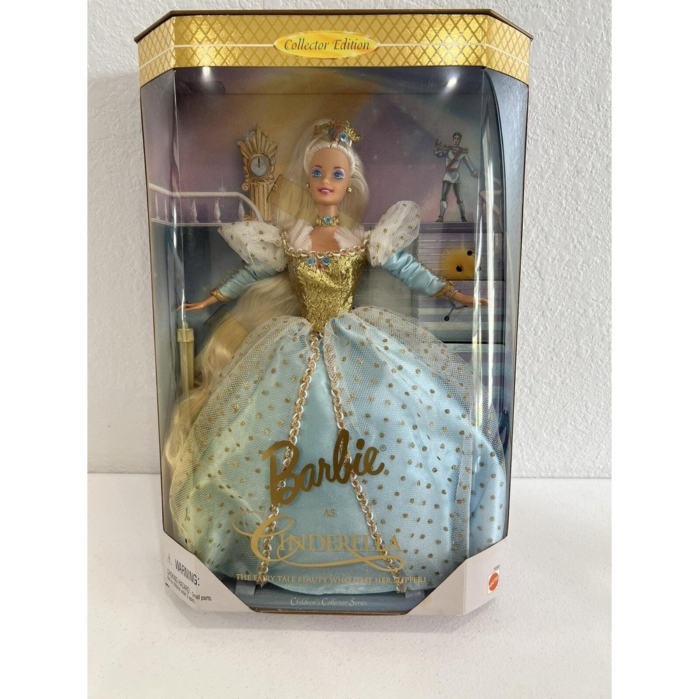 1999 Walt Disney 50th Anniversary Cinderella Barbie Doll Collector NEW NIB